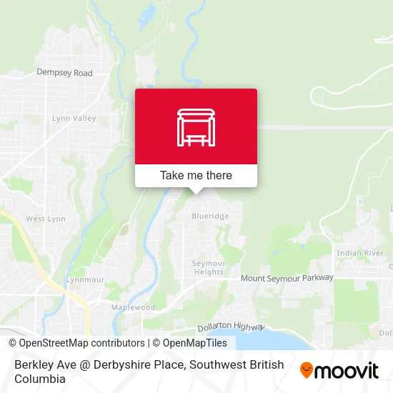 Berkley Ave @ Derbyshire Place plan