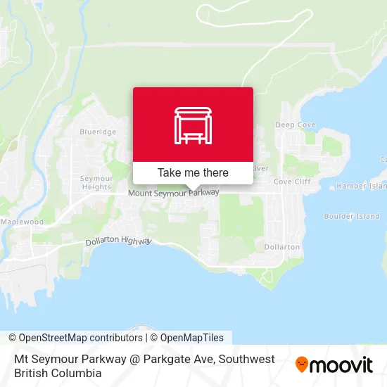 Mt Seymour Parkway @ Parkgate Ave plan