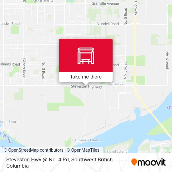 Steveston Hwy @ No. 4 Rd plan
