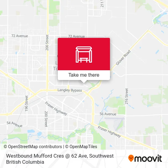 Westbound Mufford Cres @ 62 Ave map