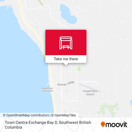 Town Centre Exchange Bay D map