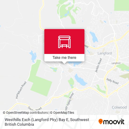 Westhills Exch (Langford Pky) Bay E map