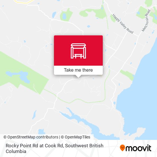 Rocky Point Rd at Cook Rd plan