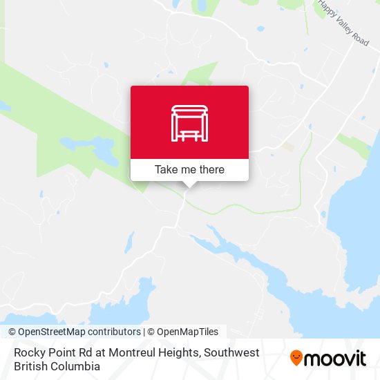 Rocky Point Rd at Montreul Heights map