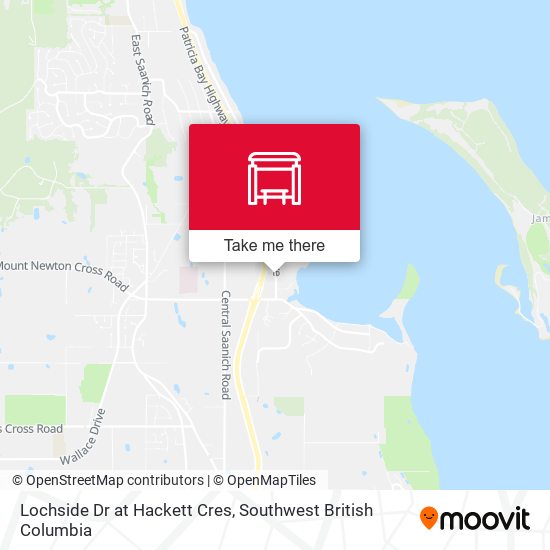 Lochside Dr at Hackett Cres plan