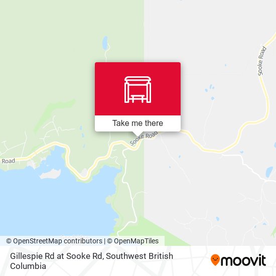 Gillespie Rd at Sooke Rd map