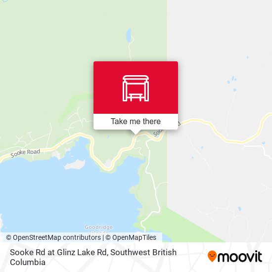 Sooke Rd at Glinz Lake Rd map