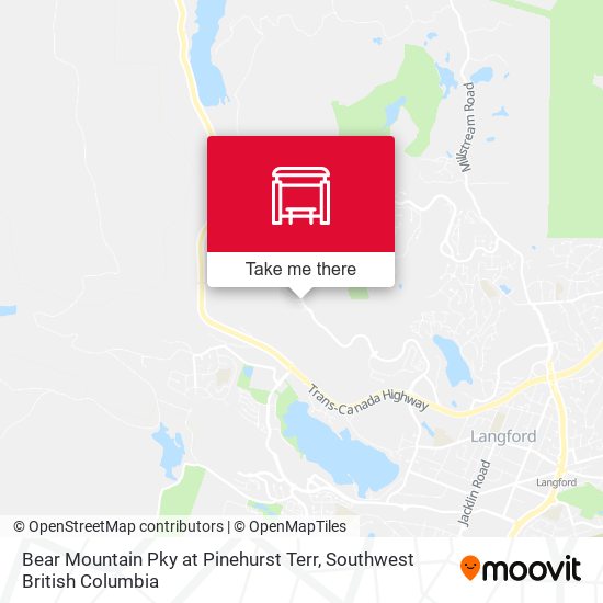 Bear Mountain Pky at Pinehurst Terr map
