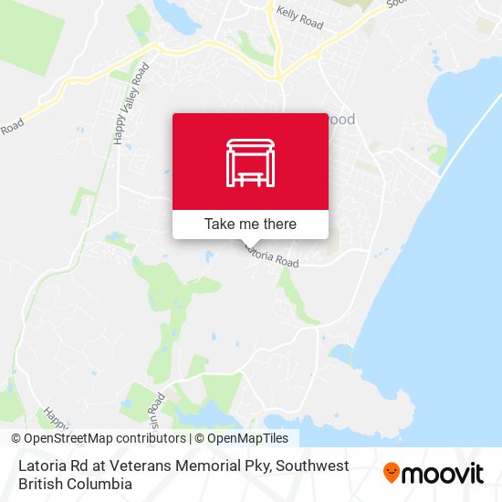 Latoria Rd at Veterans Memorial Pky map