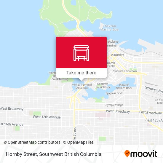 Hornby Street plan