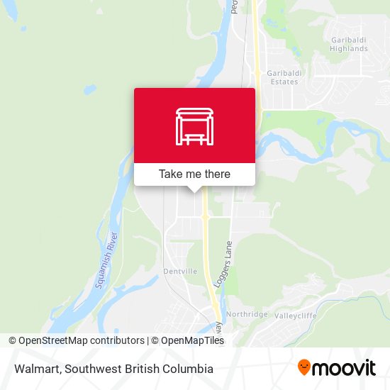 Walmart map