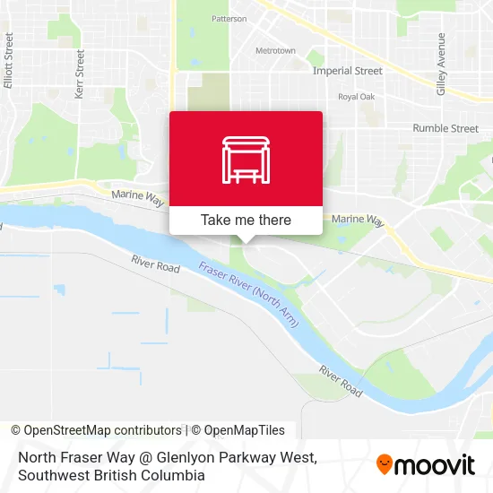 North Fraser Way @ Glenlyon Parkway West plan