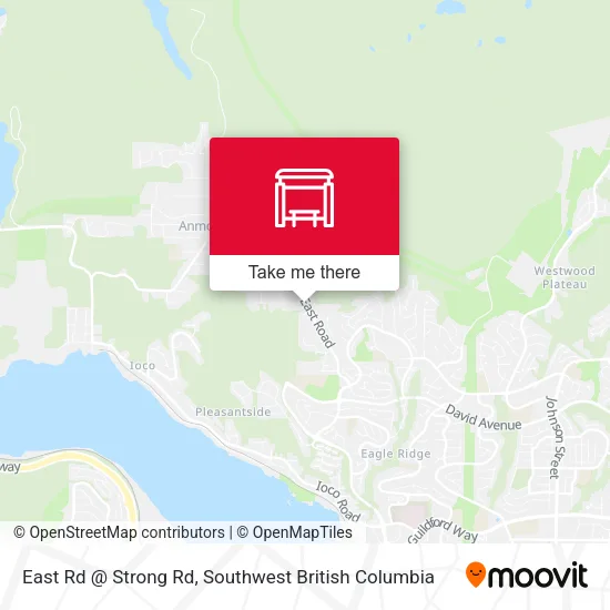 East Rd @ Strong Rd map