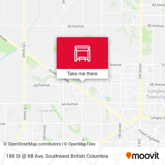 188 St @ 68 Ave plan