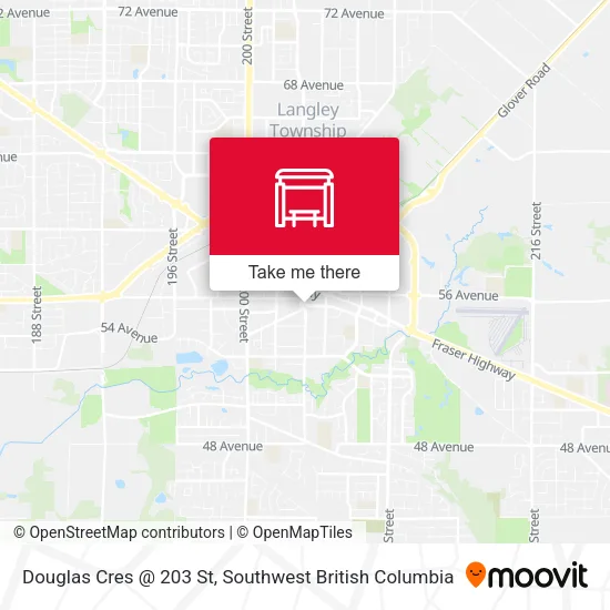 Douglas Cres @ 203 St plan