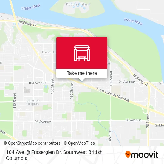 104 Ave @ Fraserglen Dr map