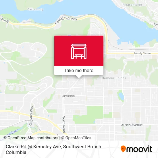 Clarke Rd @ Kemsley Ave map