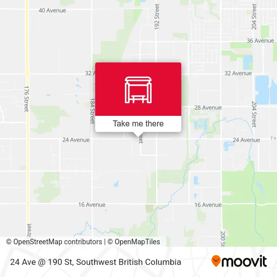 24 Ave @ 190 St map