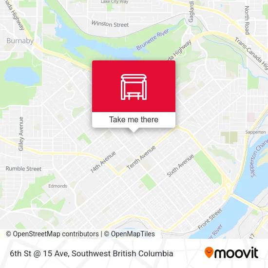 6th St @ 15 Ave plan