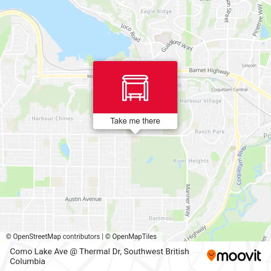 Como Lake Ave @ Thermal Dr plan