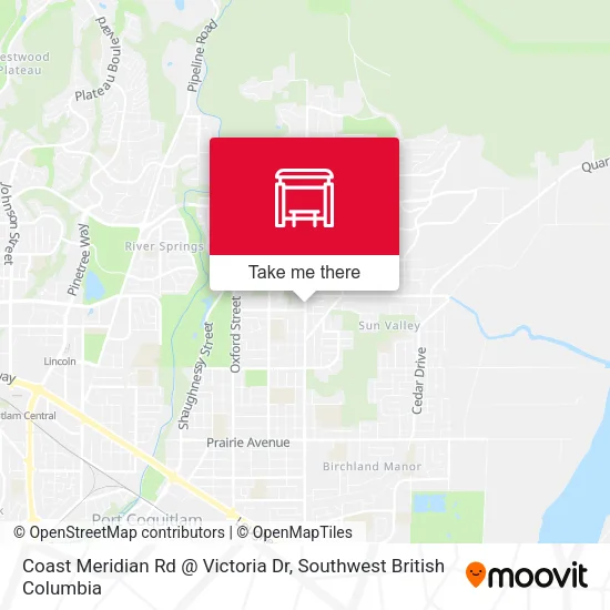 Coast Meridian Rd @ Victoria Dr plan