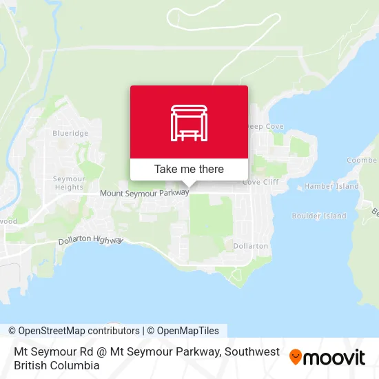 Mt Seymour Rd @ Mt Seymour Parkway plan