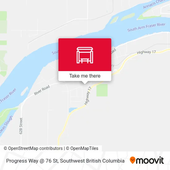 Progress Way @ 76 St map