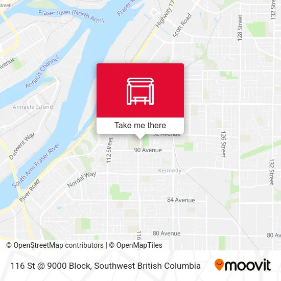 116 St @ 9000 Block plan