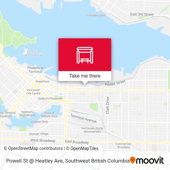 Powell St @ Heatley Ave plan