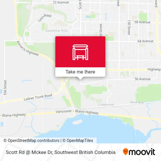 Scott Rd @ Mckee Dr map