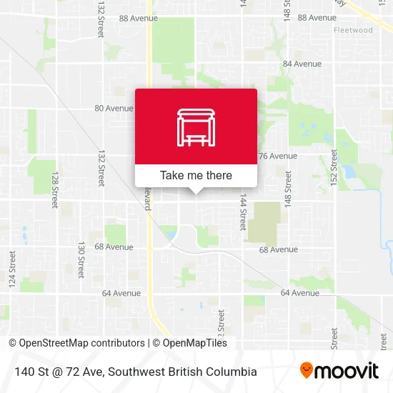 140 St @ 72 Ave plan