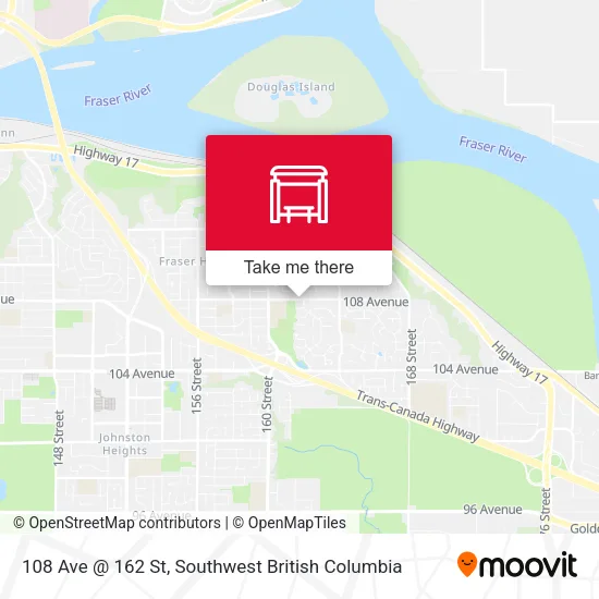 108 Ave @ 162 St map