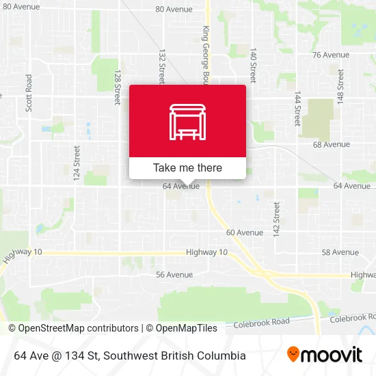 64 Ave @ 134 St plan