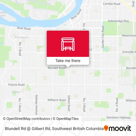 Blundell Rd @ Gilbert Rd map