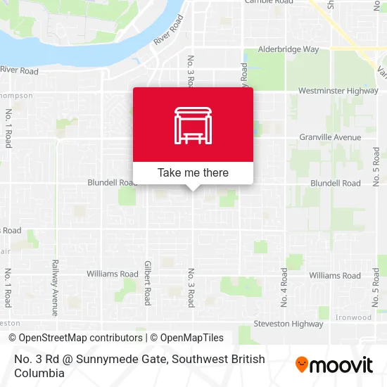 No. 3 Rd @ Sunnymede Gate map