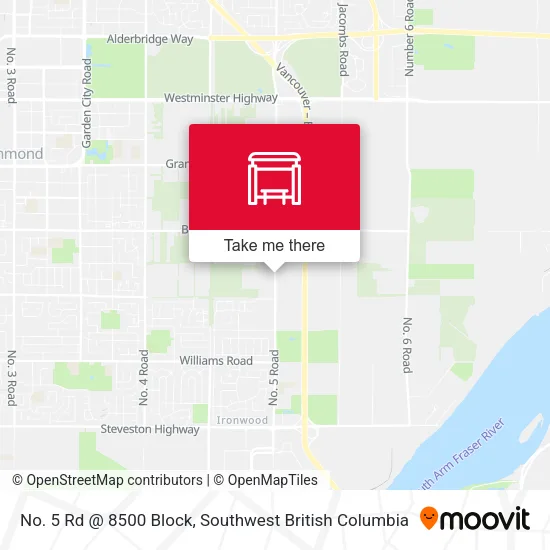 No. 5 Rd @ 8500 Block plan