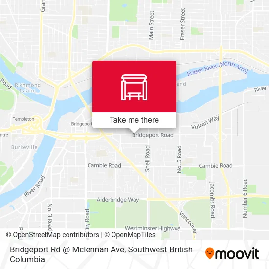 Bridgeport Rd @ Mclennan Ave map