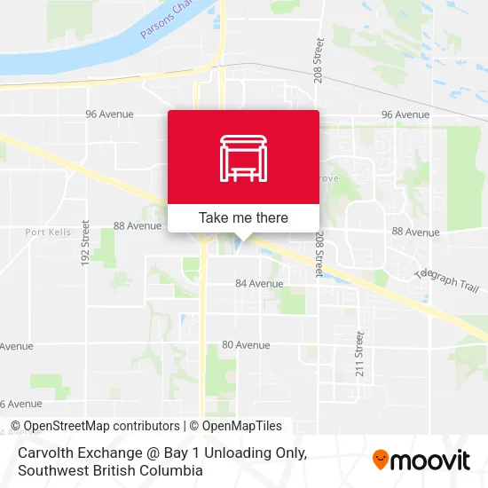 Carvolth Exchange @ Bay 1 Unloading Only map