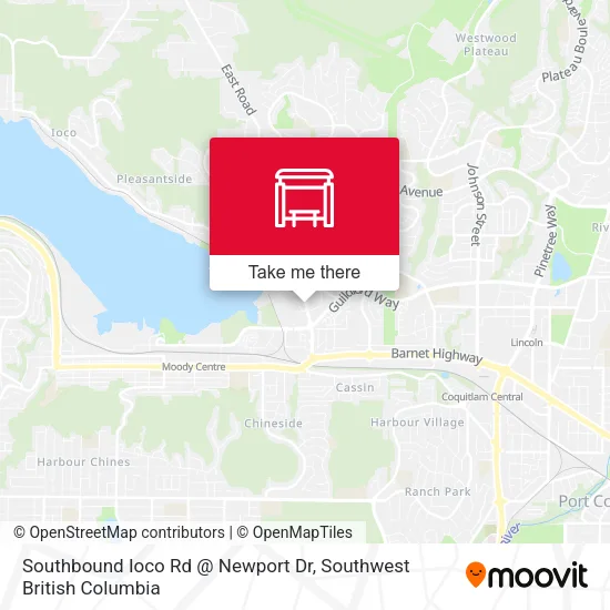 Southbound Ioco Rd @ Newport Dr map