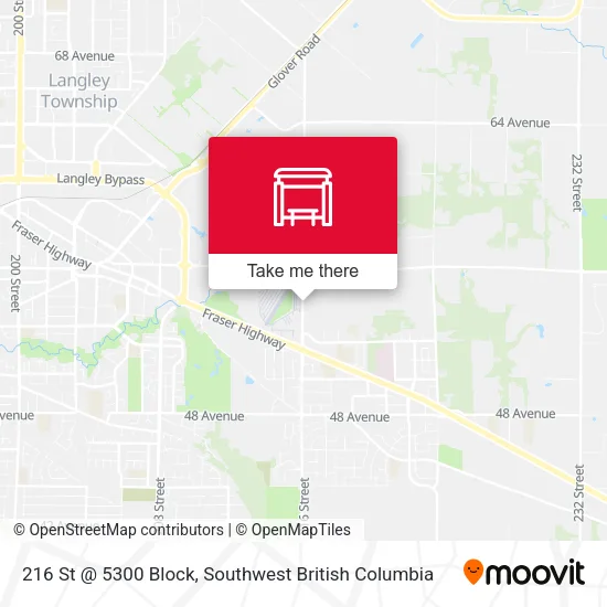 216 St @ 5300 Block plan