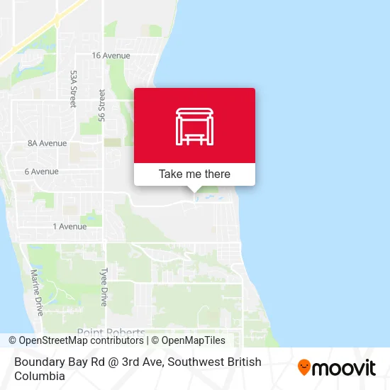 Boundary Bay Rd @ 3rd Ave plan