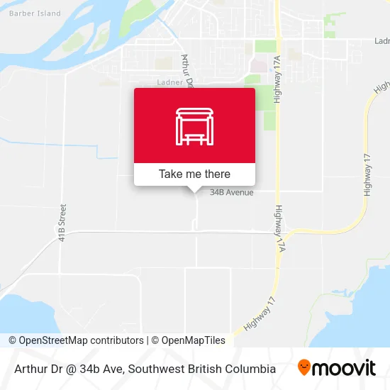 Arthur Dr @ 34b Ave map