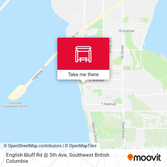 English Bluff Rd @ 5th Ave plan