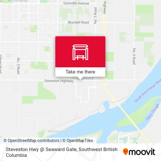 Steveston Hwy @ Seaward Gate plan