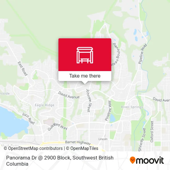 Panorama Dr @ 2900 Block map
