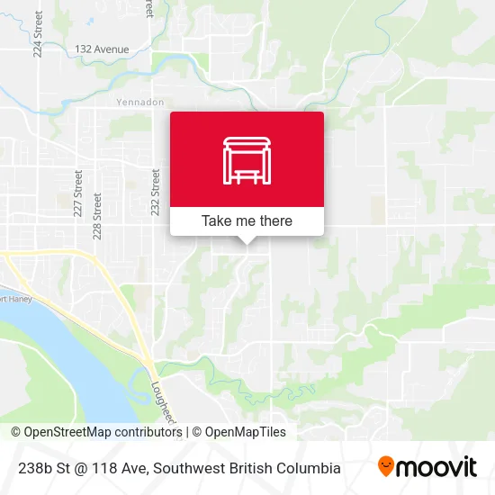 238b St @ 118 Ave map