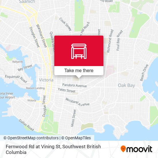 Fernwood Rd at Vining St plan
