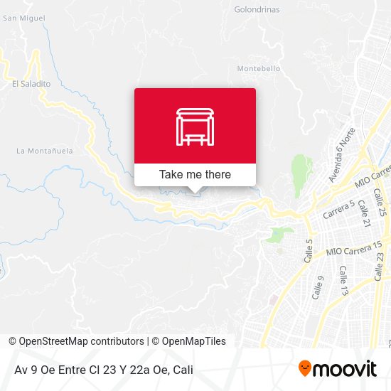 Av 9 Oe Entre Cl 23 Y 22a Oe map