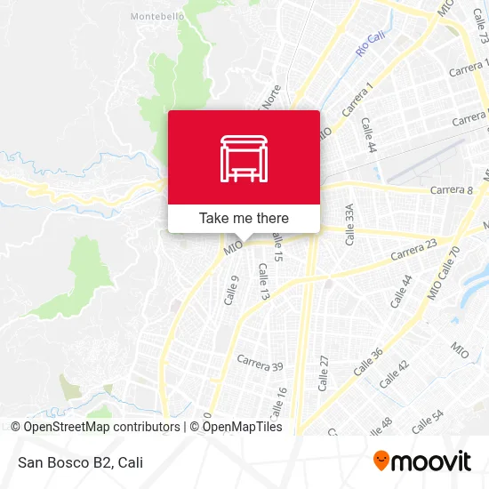San Bosco B2 map