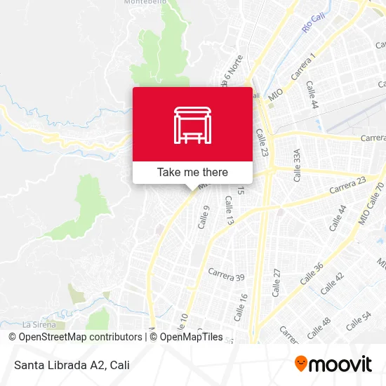 Santa Librada A2 map